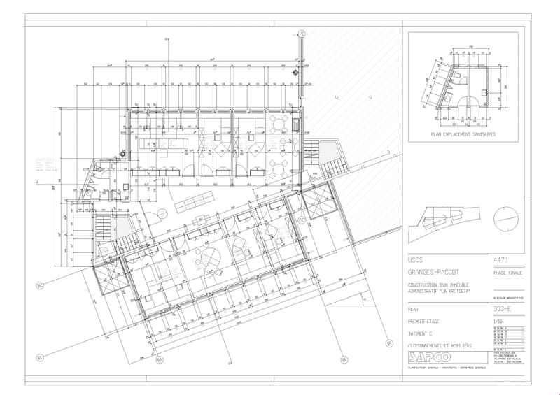 de 124 à 874 m2 de bureaux modulables à Granges-Paccot/Fribourg (6)