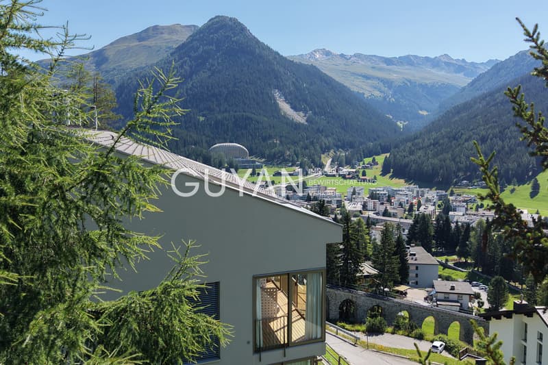 Aussicht Haus Richtung Seehorn
