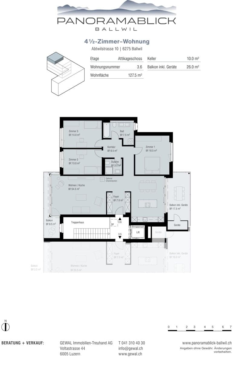 Wohnung für die ganze Familie Panoramablick * Projektpräsentation (6)