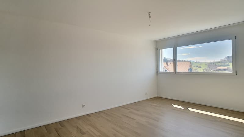 Moderne 4.5 Zimmerwohnung in Heitenried (3)