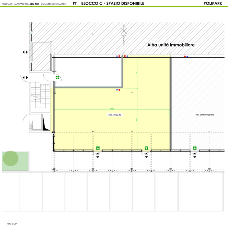 Negozio al piano terra 150 m² (7)