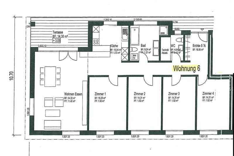Grosszügige 5.5-Zimmer-Wohnung mit Terrasse im idyllischen Dättwil (12)