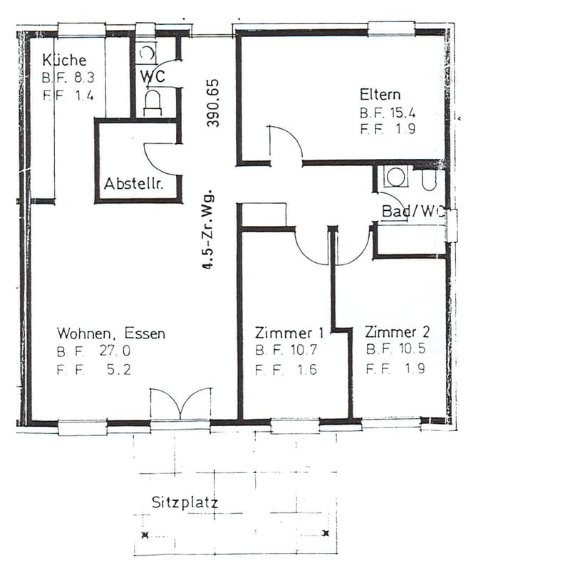 Helle 4.5-Zimmer-Wohnung im Erdgeschoss in Würenlos (6)