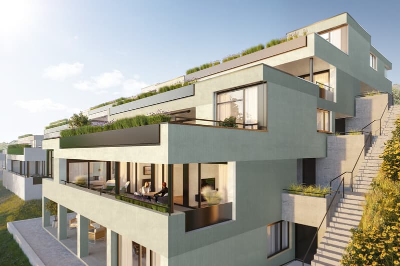 Exklusive 5.5-Zimmer-Terrassenwohnungen mit Weitblick in Oberrohrdorf (5)