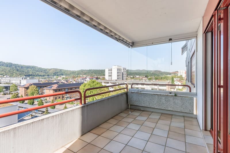 Balkon und Aussicht