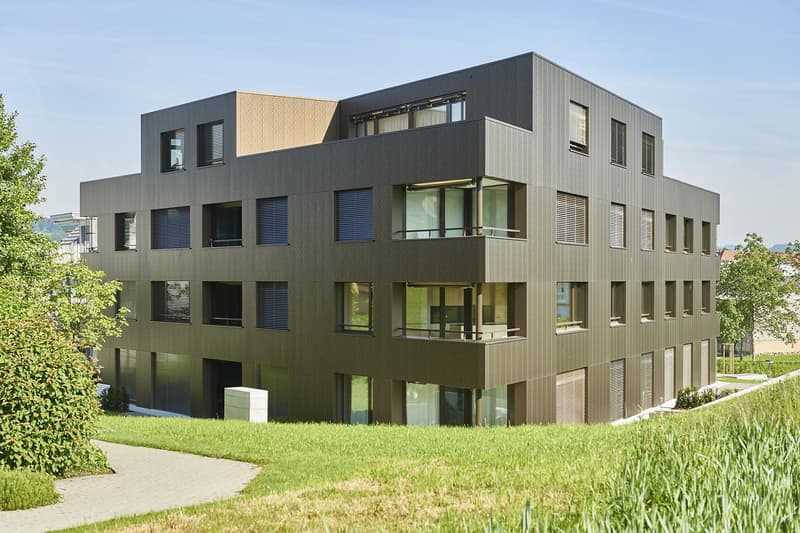 Hochwertige 3.5-Zimmerwohnung mit Weitblick ins Grüne (1)