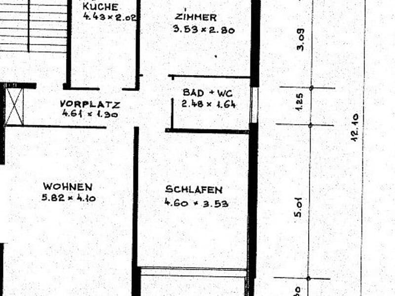 Helle und ruhige 3-Zimmerwohnung in Nähe Bahnhof (11)