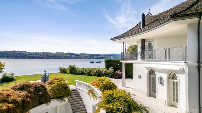 Elegante Seeliegenschaft mit Wellnessparadies in Stäfa