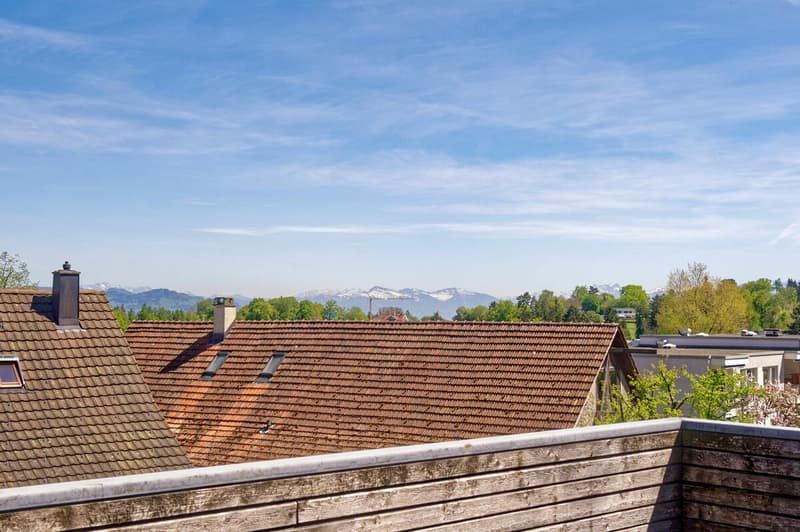 Ausblick von der Terrasse