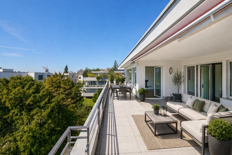 Terrasse visualisiert