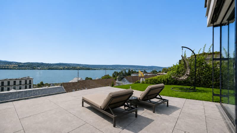 Sonnenverwöhnte Terrasse