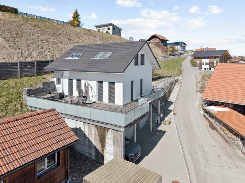 Sogno di Casa con Cantina a Volta Originale a Plaffeien (2)
