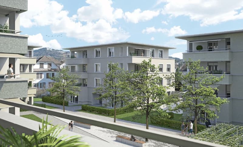 Moderne Wohnung an zentraler Lage - mit Fernsicht (8)