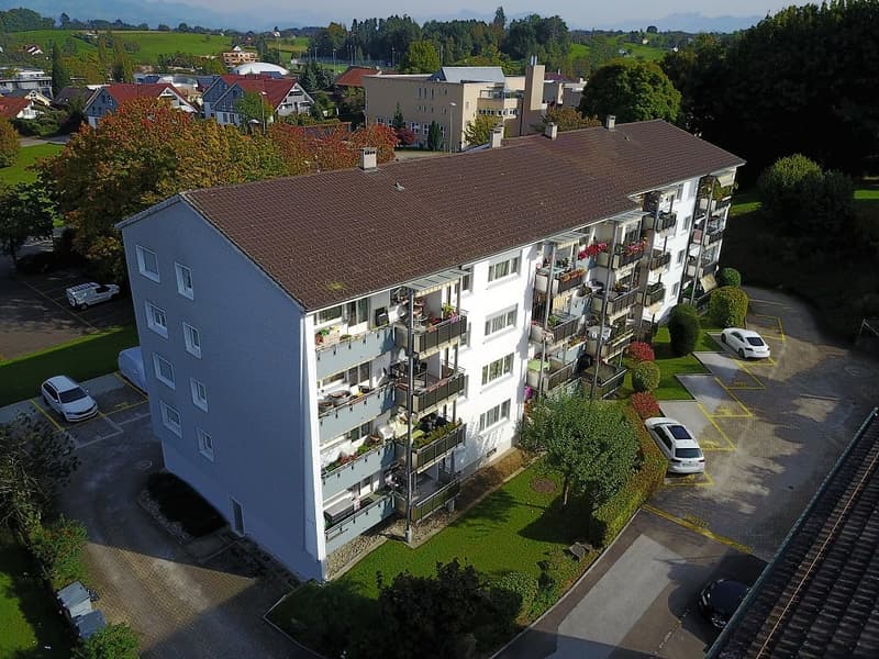Helle 3-Zimmer-Wohnung mit Balkon in Oetwil am See (1)