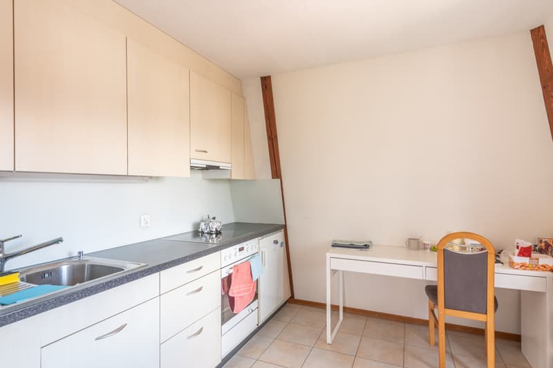Dachwohnung: Küche