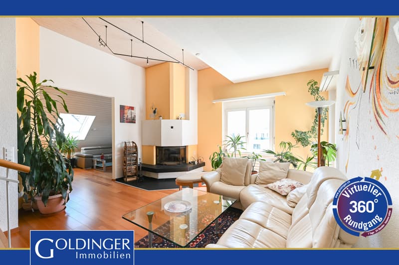 3- bis 5 -Zimmer-Dachgeschosswohnung mit privater Dachterrasse (1)