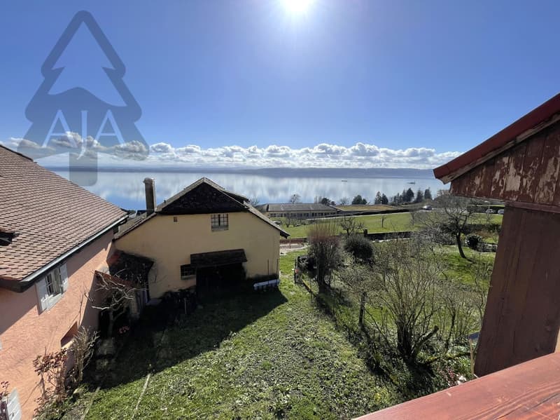 St-Aubin-Sauges, spacieux appartement de 4,5 pièces (121 m2) avec jardin privatif (53 m2), garage (24)