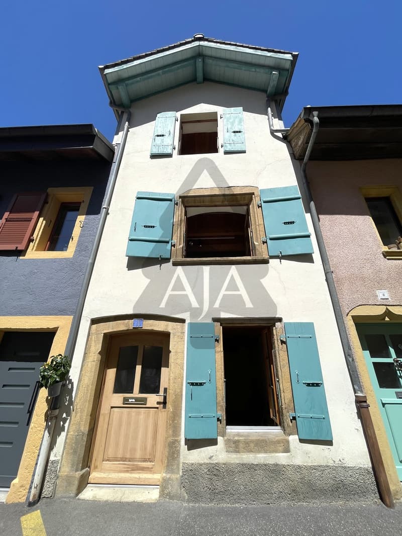 Cressier (au Centre du Village historique), charmante maison mitoyenne de 3 pièces (15)