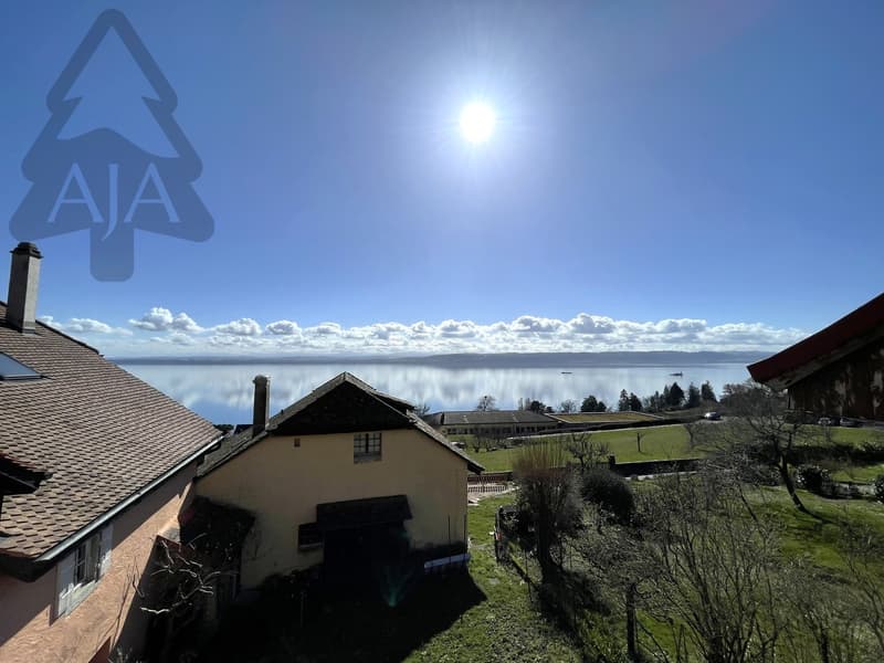 St-Aubin-Sauges, spacieux appartement de 4,5 pièces (121 m2) avec jardin privatif (53 m2), garage (1)