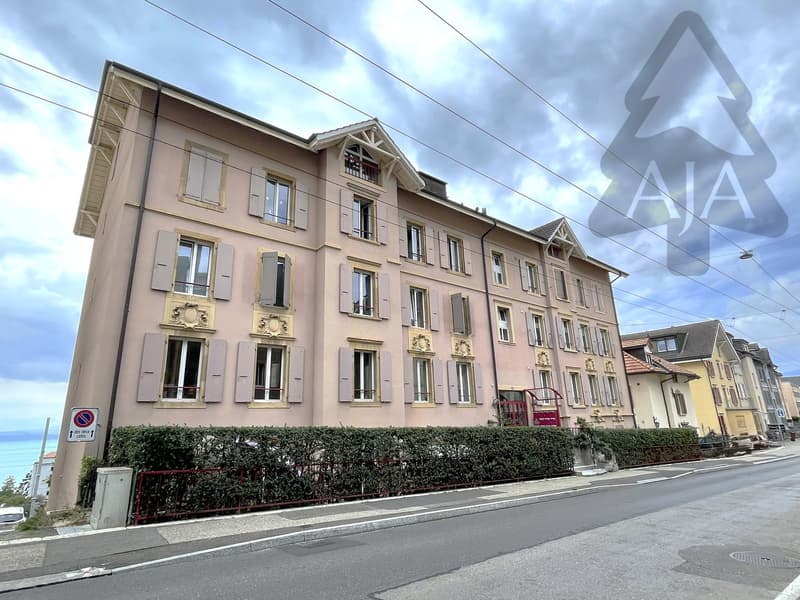 Neuchâtel, spacieux appartement de 3,5 pièces (109 m2) avec balcon et garage individuel (12)