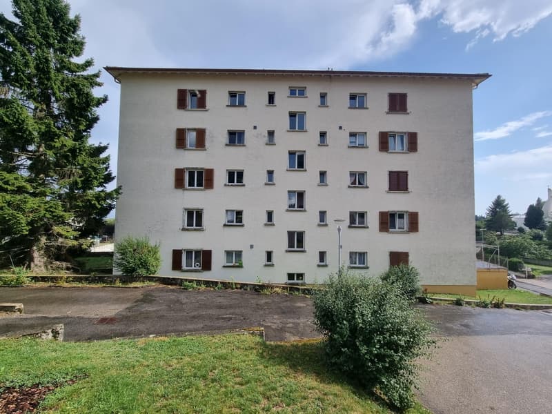 Bâtiment Appartement de 3 pièces, 61 m2, à Les Geneveys-sur-Coffrane