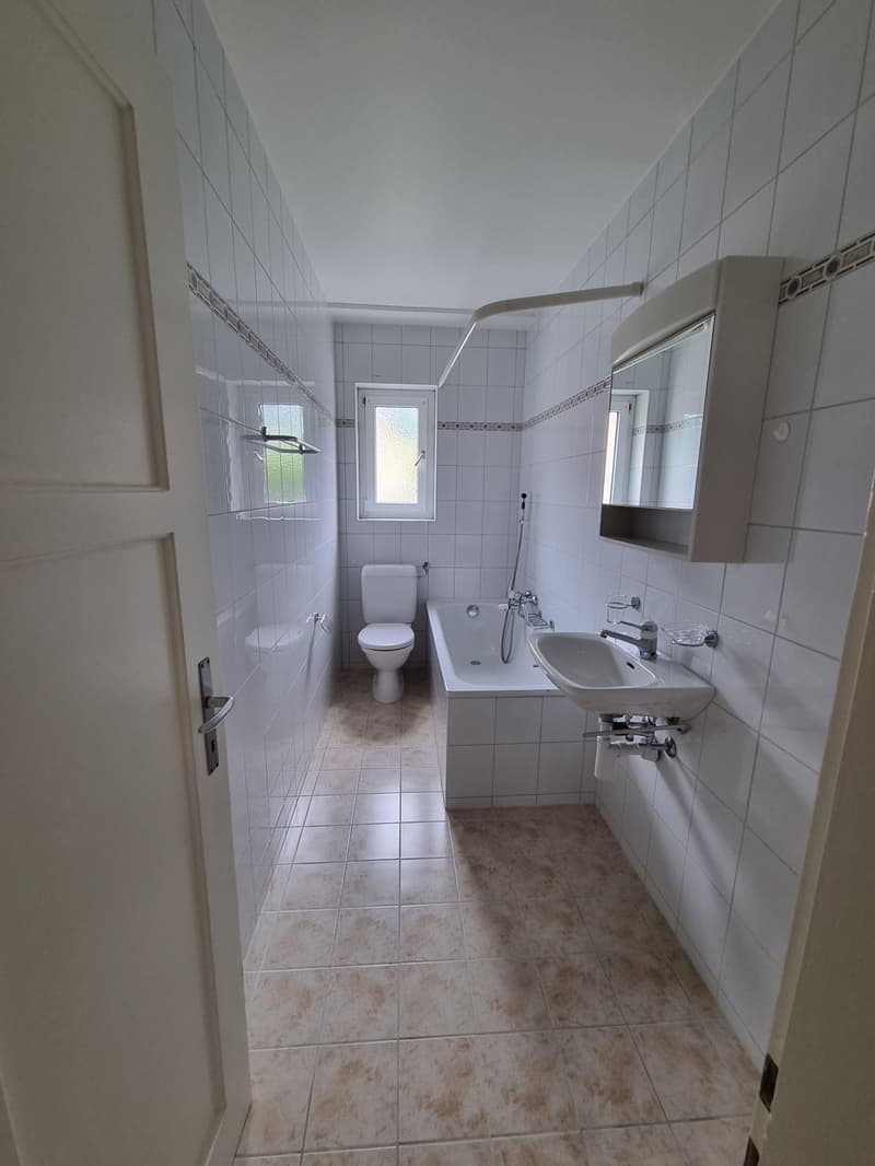 Appartement de 3 pièces, 66 m2, à Les Geneveys-sur-Coffrane - Salle de bain