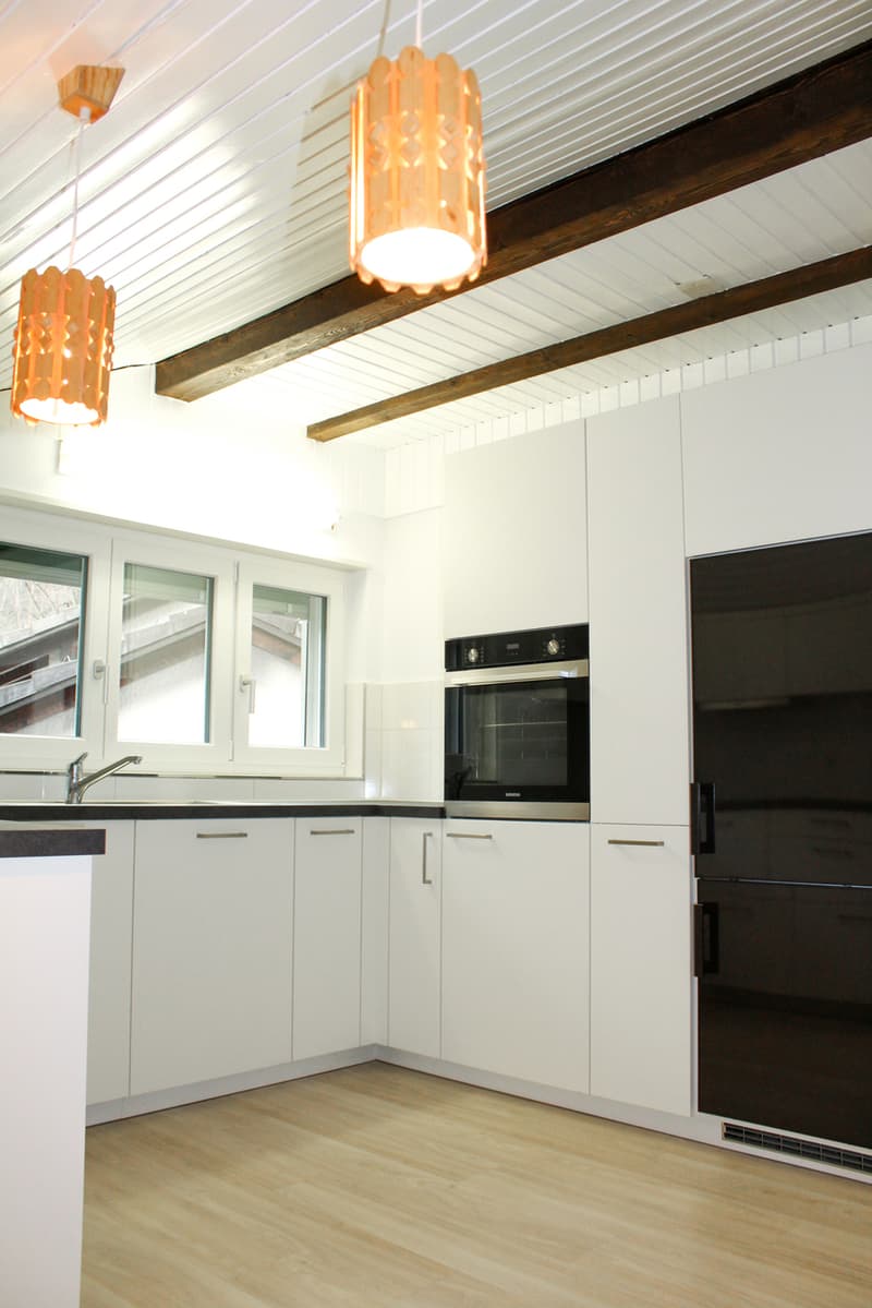 À louer : Appart. de 3.5 pcs au 1er étage  avec balcon et galetas (2)