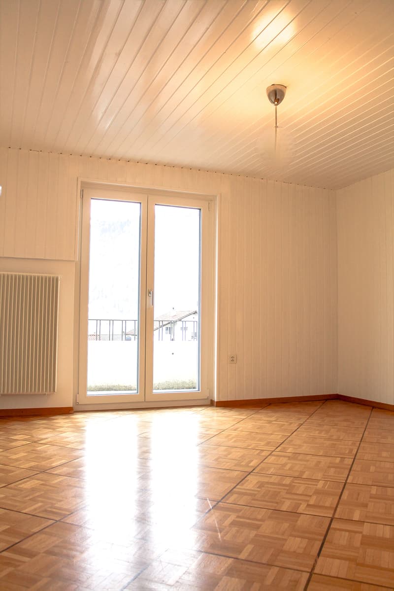 À louer : Appart. de 3.5 pcs au 1er étage  avec balcon et galetas (9)