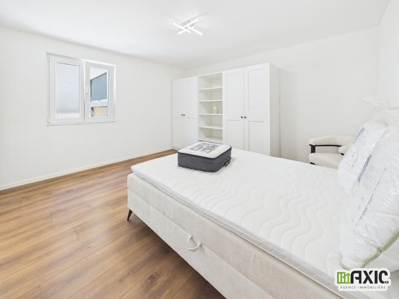 À LOUER - Nouveau 2.5 pièces au rez avec grande terrasse privative. (9)