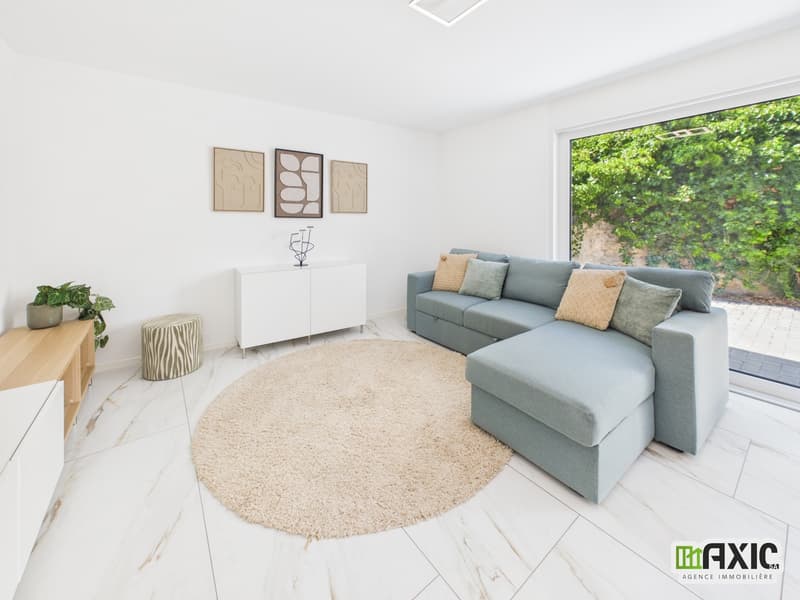 À LOUER - Nouveau 2.5 pièces au rez avec grande terrasse privative. (2)