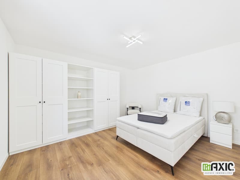À LOUER - Nouveau 2.5 pièces au rez avec grande terrasse privative. (8)