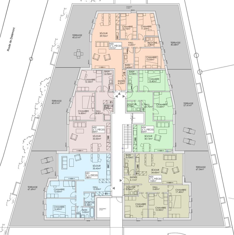 Rossemaison - Appartement neuf de 3.5 pièces Minergie-P avec terrasse (13)