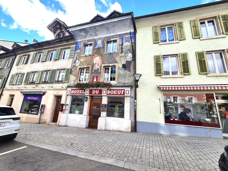 GROSSE PREISSENKUNG - ALBERGO/RESTAURANT MITICO E MOLTO FREQUENTATO A DELÉMONT (4)