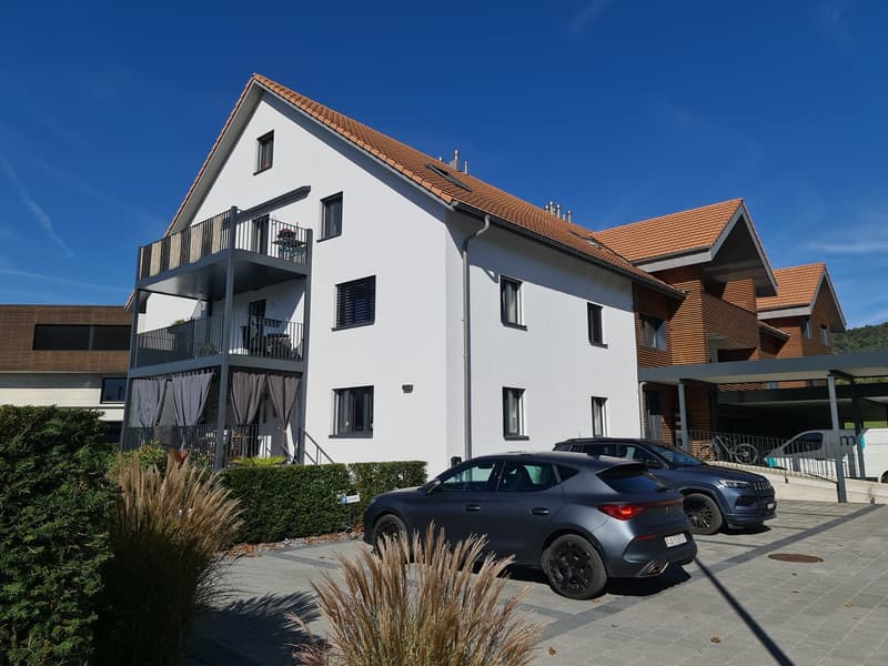 Splendide appartement en PPE haut standing de 5,5 pièces situé au dernier étage de l'immeuble (21)