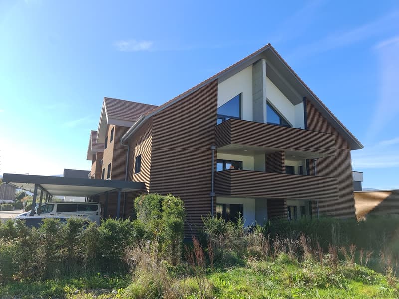 Splendide appartement en PPE haut standing de 5,5 pièces situé au dernier étage de l'immeuble (20)