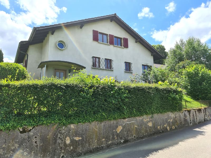 BASSECOURT - Charmante villa de 6,5 pièces à rénover idéalement bien située sur une jolie parcelle (7)