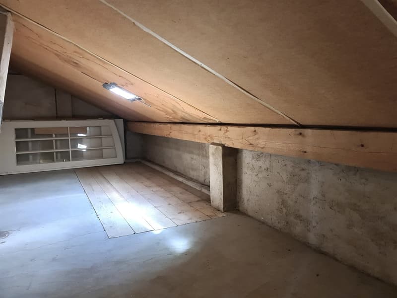 BASSECOURT - Charmante villa de 6,5 pièces à rénover idéalement bien située sur une jolie parcelle (36)