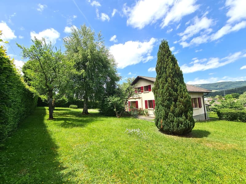 BASSECOURT - Charmante villa de 6,5 pièces à rénover idéalement bien située sur une jolie parcelle (9)