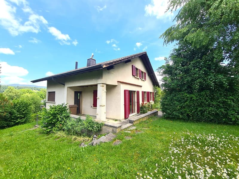 BASSECOURT - Charmante villa de 6,5 pièces à rénover idéalement bien située sur une jolie parcelle (4)