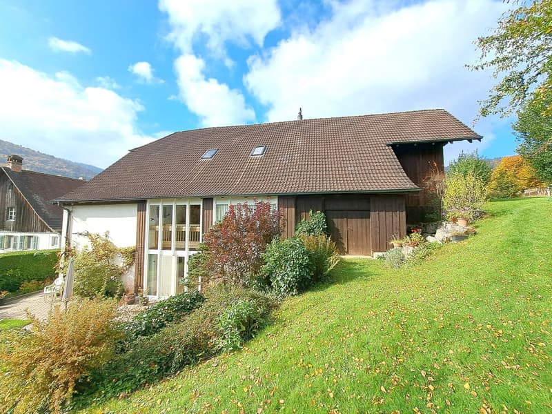 BIEN IMMOBILIER EXCEPTIONNEL - Grandiose maison villageoise de 2 appart. sur une grande parcelle (5)