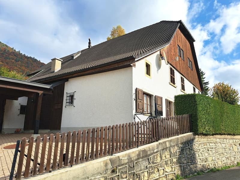 BIEN IMMOBILIER EXCEPTIONNEL - Grandiose maison villageoise de 2 appart. sur une grande parcelle (6)