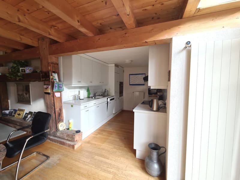 BIEN IMMOBILIER EXCEPTIONNEL - Grandiose maison villageoise de 2 appart. sur une grande parcelle (14)