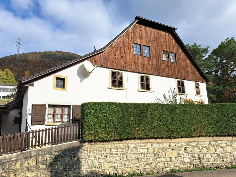 BIEN IMMOBILIER EXCEPTIONNEL - Grandiose maison villageoise de 2 appart. sur une grande parcelle (2)