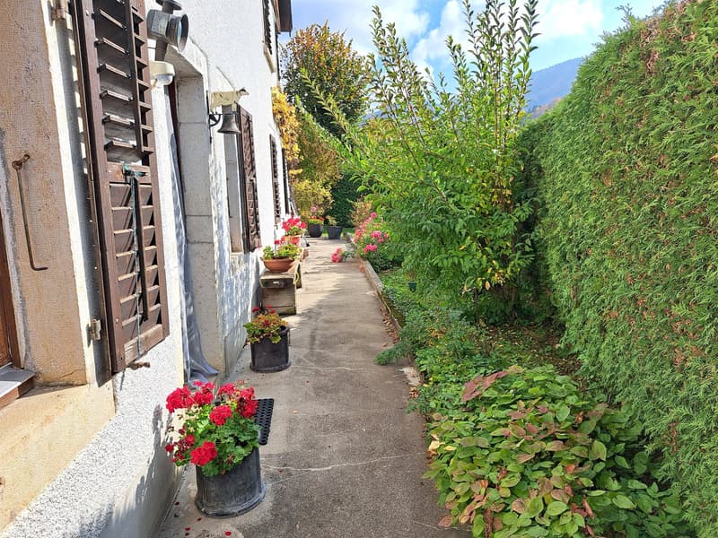 BIEN IMMOBILIER EXCEPTIONNEL - Grandiose maison villageoise de 2 appart. sur une grande parcelle (9)