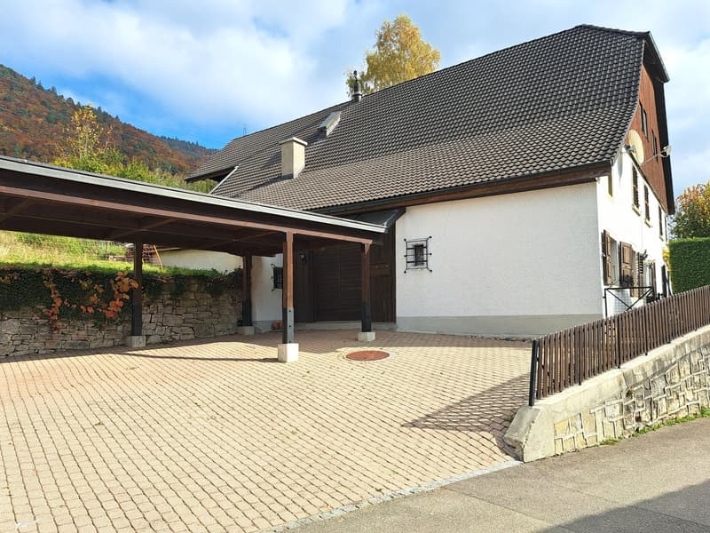BIEN IMMOBILIER EXCEPTIONNEL - Grandiose maison villageoise de 2 appart. sur une grande parcelle (10)