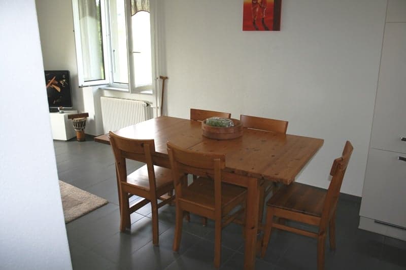 A louer charmant appartement de 3,5 pièces au rez-de-chaussée d'un petit immeuble (6)