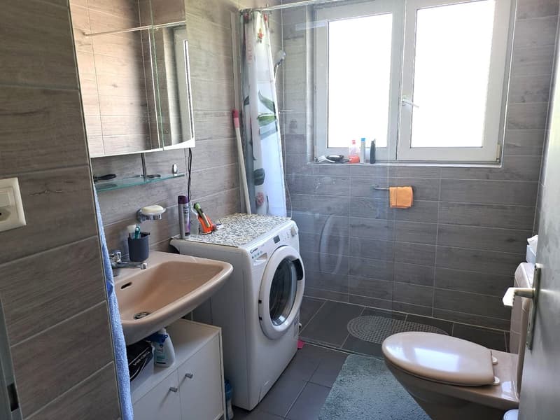 A louer charmant appartement de 3,5 pièces au rez-de-chaussée d'un petit immeuble (7)