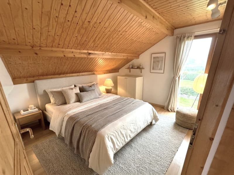 Jolie villa idéalement bien située et au calme avec un bon dégagement (30)