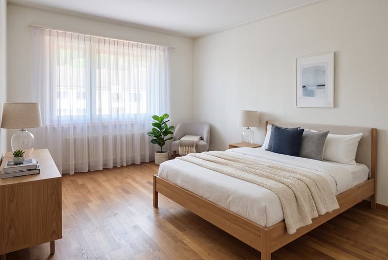 Charmant 2,5 pièces lumineux avec balcon – dernier étage au bord de l’Areuse (4)
