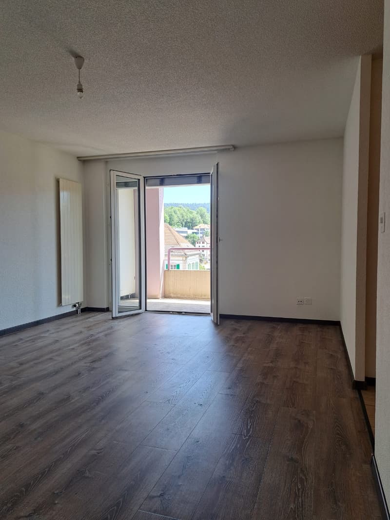 Appartement lumineux de 2 pièces avec balcon au Locle (8)